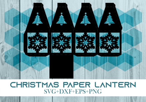 3D SVG Christmas Lantern for Holiday Design Projects