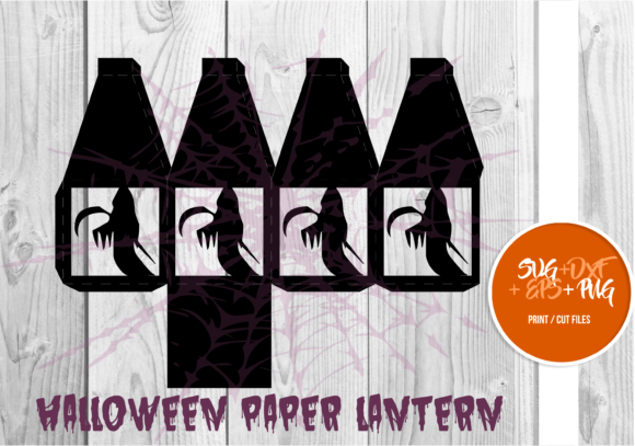 Halloween Paper Lantern Series 081: A Versatile 3D SVG Shape for Seasonal Branding